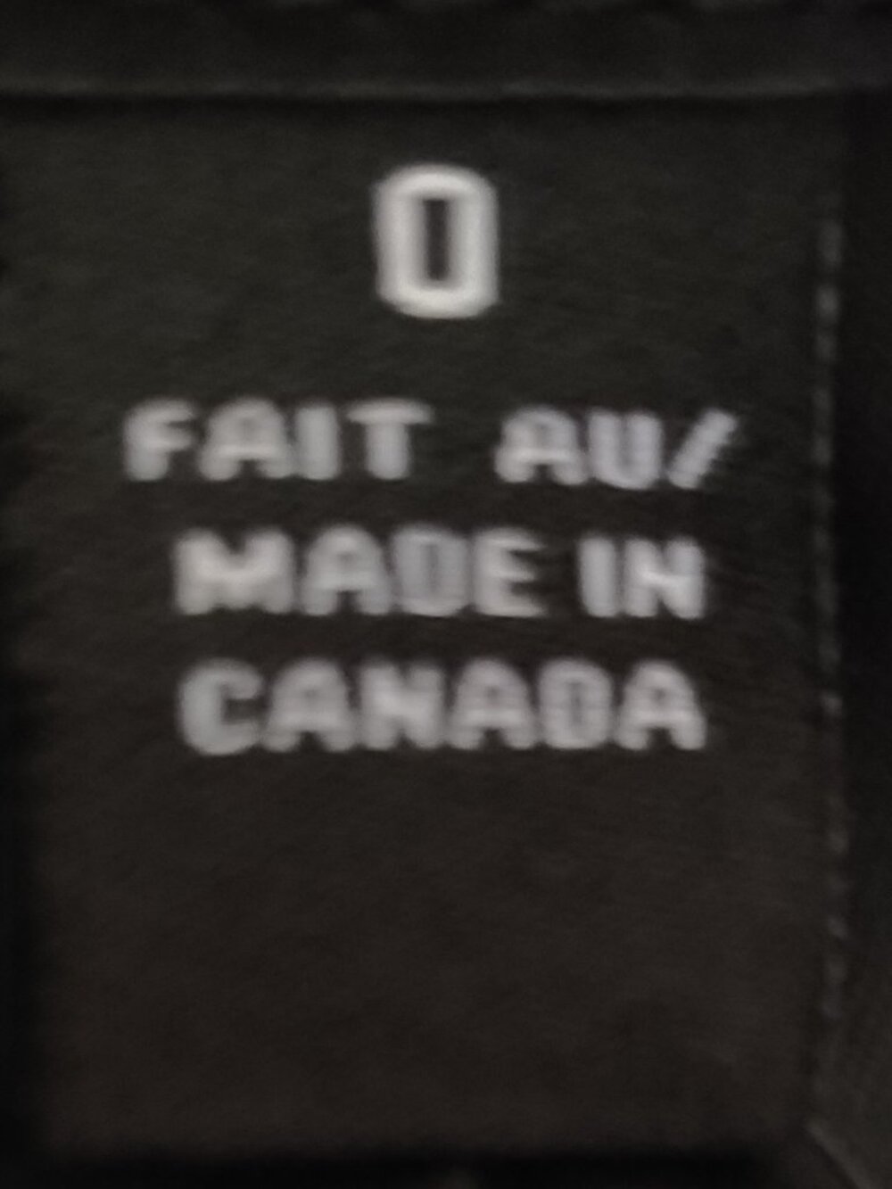 Jacob Charcoal Gray Tailored Blazer Made in Canada, size 0 - Picture 13 of 14